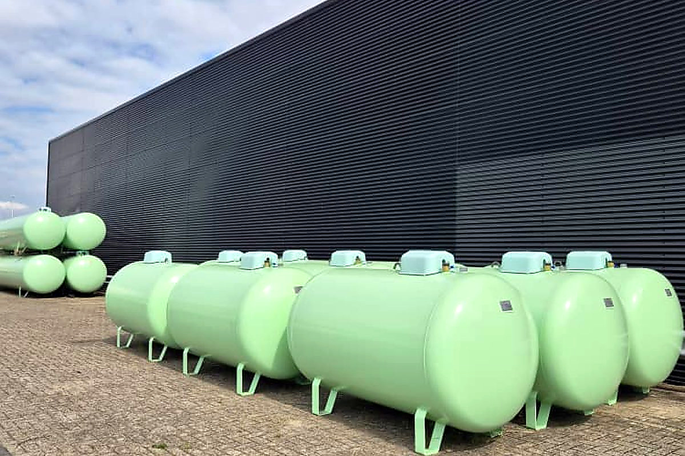 Bomart LPG storage tanks — ready for industry-specific deployment